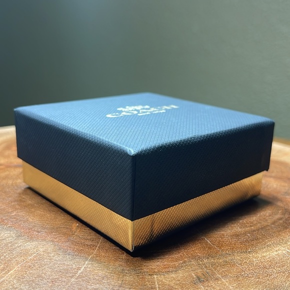 NIB COACH Signature With Malachite Slider Bracelet & Open Circle Earrings Set - Picture 12 of 15